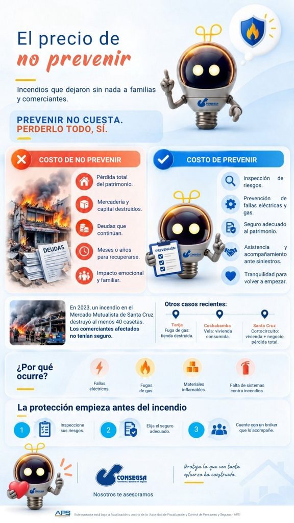 Infografía el precio de no prevenir